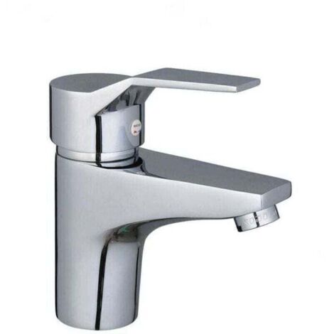 Single-hole hot and cold water basin mixer tap (1/4)
