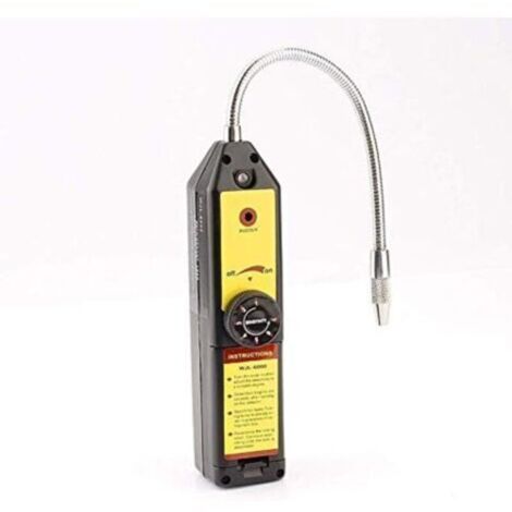 Halogen leak detector, refrigerant leak tester, CFC-HFC refrigerant gas leak detector