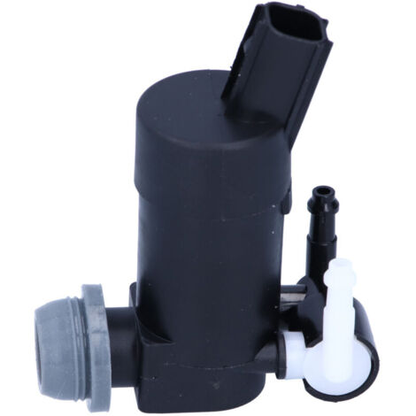 Replacement windshield washer pump motor with 2 outlets, part number 1355124, for Ford C-Max, Focus/Mondeo