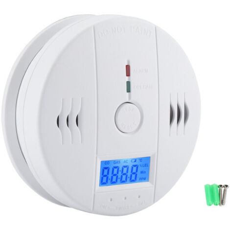 Home LCD digital carbon monoxide detector, CO alarm, CO sensor (1/3)