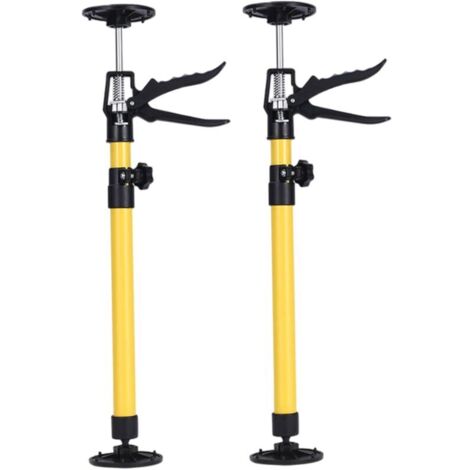 2pcs Adjustable Cabinet Support Poles 12–23 Inches, Third Hand Loading 40 kg Load Capacity with Non-Slip Multi-Angle Support for Kitchen Cabinets and Installation