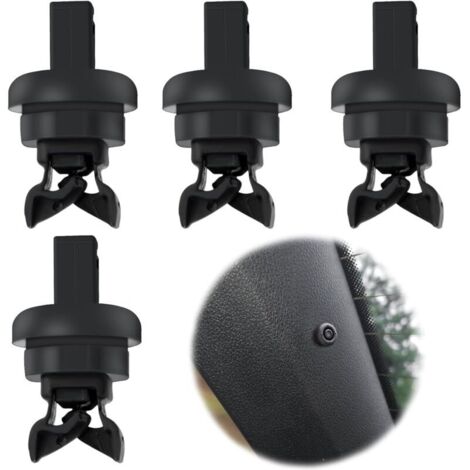 Pieces Rear Parcel Shelf Fastening Clips for Cars, Rear Shelf Fastening Clips 7705099001 8200675047 Compatible with Renault Clio/Megane Qashqai Scenic Nissan (1/4)