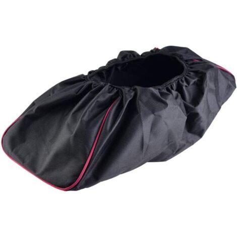 Soft, Dustproof, Waterproof, and UV-Resistant Winch Cover for 8,000 to 17,500 LB Heavy-Duty SUV Trailers, Black (1/4)