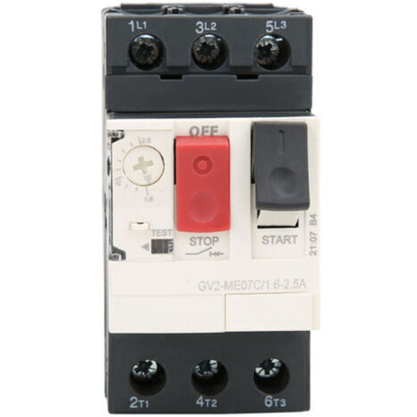 GV2-ME07C Motor Protection Circuit Breaker, 1.6 2.5A Motor Protection Switch (1/4)