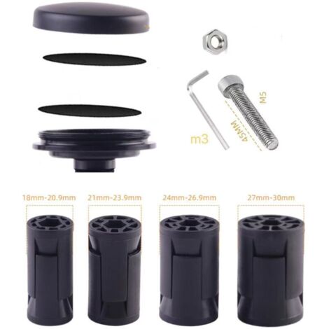 Fork Support for Stands with Protective Cover, Secure Hold and Easy Tool-Free Installation