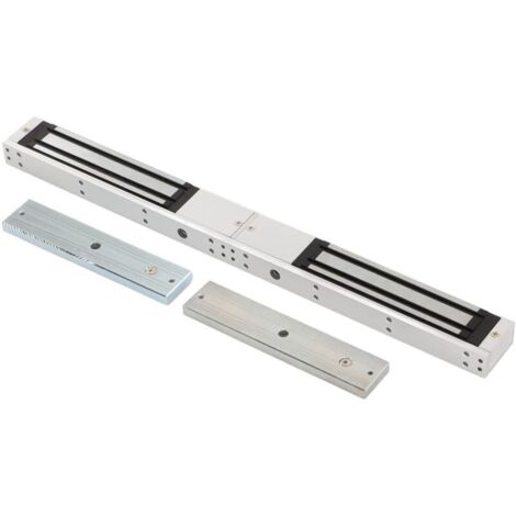 Double door cup lock, high holding power for glass, metal, and wood doors, electromagnetic lock 280KG (1/4)