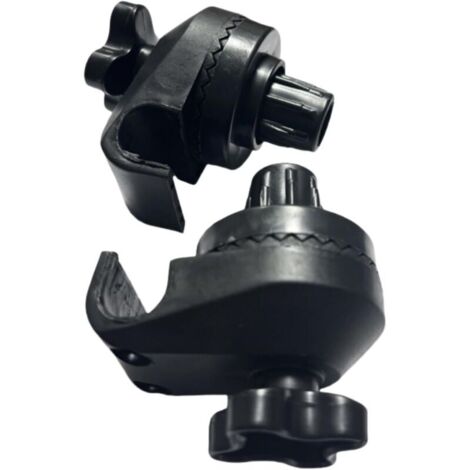 Set of 2 plastic garden swing fittings, beam accessories for canopy and swing frame, tilt adjustment, swing frame fixing bracket