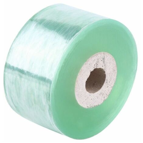 Green PVC grafting tape for fruit trees, 3cm wide, 100m long (1/4)