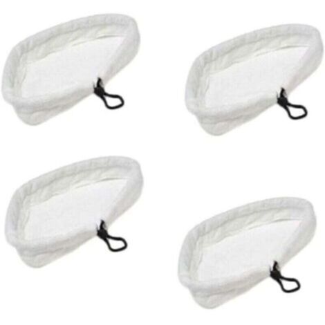 4-piece triangular microfiber steam mop for H2O, X5, S302, S001 mops