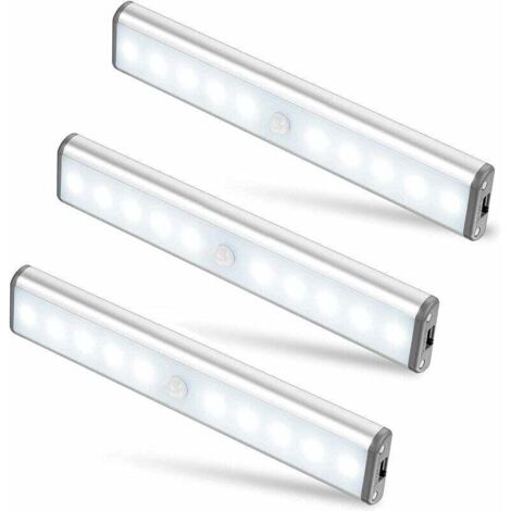 LED light, wireless, USB rechargeable, magnetic, motion sensor, 2 lighting modes, portable. Closet lights, portable emergency lights, night lights for children.