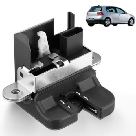 Tailgate lock for Golf 6 and Golf 5, boot door lock for Passat Touran TIGUAN, tailgate lock, boot door lock (1T0827505H 5K0827505A) (1/4)