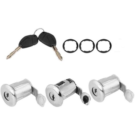 Citroën C1 Door Locks, Car Lock Cylinder Set 252522 with Keys for Partner Citroën Berlingo Xsara Professional Car Lock Accessories ( (1/2)