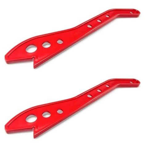 Set of 2 push sticks for table saws - Robust, easy to use and safe, ideal for woodworking and moving wood when using a table saw (1/4)