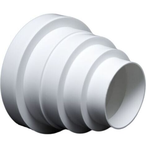 Universal round reducer for ventilation systems with a diameter of 80 to 150 mm - RDRC duct (1/4)