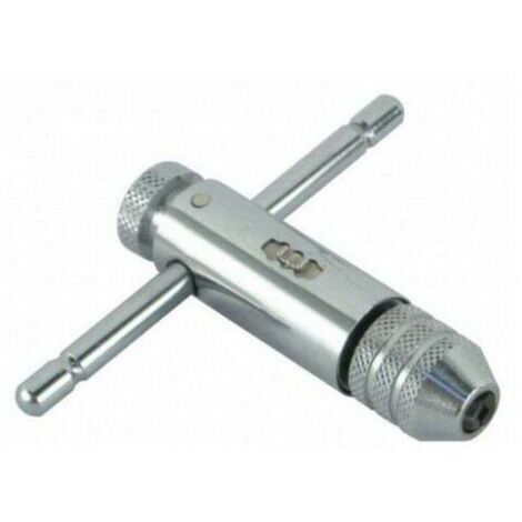 Ratchet tap holder for sizes 5 to 12 (left-hand turn)