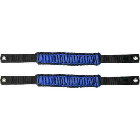 Set of 2 replacement paracord handles for Bronco Jeep - Premium polyester metal buckle - Heavy-duty 330 lb (158.8 kg) tensile strength - Easy installation accessories (1/4)