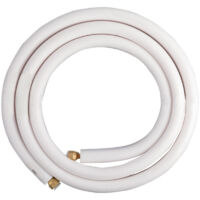 Copper Pipe for Air Conditioner 1/4 & 3/8 Split Air Conditioner Part 4M with Insulating Reel HVAC Cable Piping Suits or Complete Kits