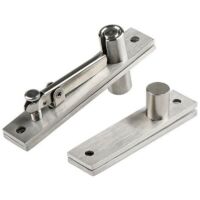 Stainless steel pivot door hinge. Heavy-duty pivot hinge for wooden doors. 360-degree shaft. Stainless steel Murphy door pivot hinge.