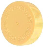Car Coolant Overflow Reservoir Cap, Coolant Reservoir (Yellow) for 21712-50M01