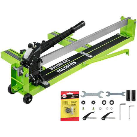 VEVOR Fliesenschneider Fliesenschneidermaschine Präzision Fliesen Maschine Stahl Schnittbreite Min. 35 mm / Max.800 mm, Max. Schnittdicke 6-15 mm, Infrarot-Laser Positionierung, Keramik, Porzellan