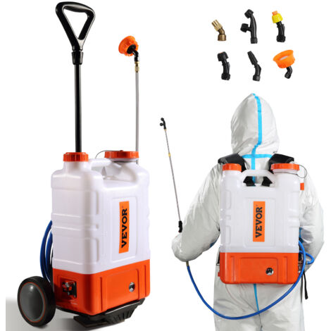 VEVOR Rückensprühgerät Gartensprüher Sprühgerät mit 15 L Reservoir 0–94 PSI (1/5)