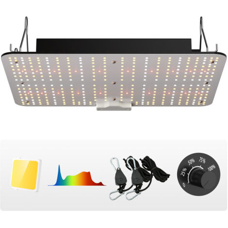 Vevor – Dimmbar Pflanzenlampe 150W – Vollspektrum 19000lm – IP65 wasserdicht – 30x40x12cm – 50.000 Stunden Lebensdauer – Für Gewächshäuser und Anbauzelte (1/5)