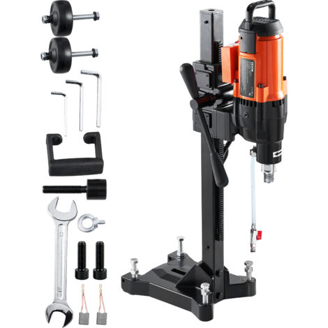 VEVOR Diamant Bohranlage 2500 W Diamantkernbohrmaschine Kernbohrgerät 0-750 U/min Kernbohrmaschine, 26 cm Magnetbohrmaschine Geeignet zum Bohren von Stahlbeton, Marmor usw. (1/5)