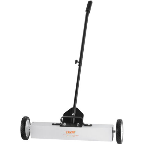 VEVOR Magnetbesen Magnetische Kehrmaschine 77–113 cm, Magnetic Sweeper Magnetisch Magnet Besen Magnetbesen Magnetheber 22,6 kg Magnetkraft Magnetischer Spänesammler Bodenkehrer Kehrmaschine