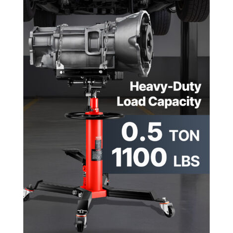 VEVOR Getriebeheber Motorheber 500 kg, Motorblock Getriebe Heber 85-170 ...