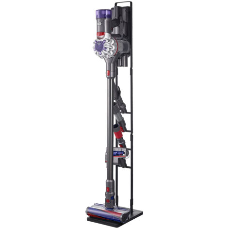 VEVOR Staubsaugerständer, kompatibel mit Dyson V6 V7 V8 V10 V11 V15, Staubsaugerständerhalter mit 4 Haken für Dyson DC30 DC31 DC34 DC35 DC58 DC59 DC62 D74 kabellose Staubsauger & Zubehör (1/5)