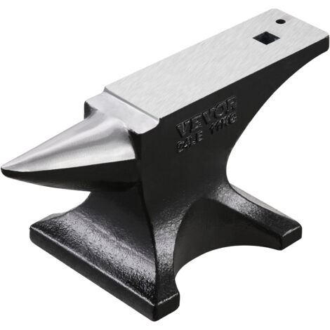 VEVOR Einzelhornamboss schwerer Amboss aus Gussstahl 11,5 kg robuster runder Hornamboss mit hoher Härte & stabiler Basis, Metallbearbeitungswerkzeug zum Biegen Formen Verdrehen von Metall (1/5)