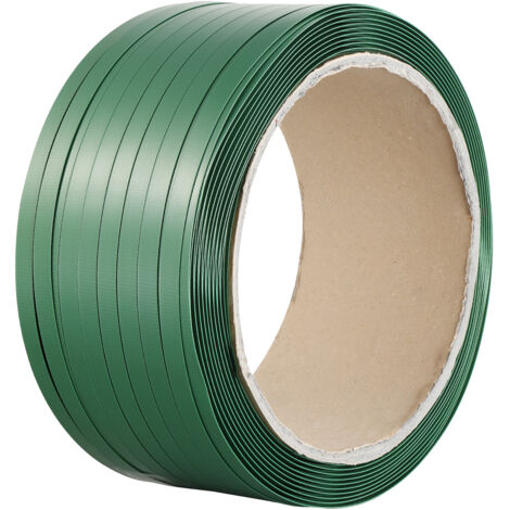 VEVOR PET-Umreifungsband 304m X 16mm X 0,8mm – 450kg Bruchfestigkeit, Geprägt, Heißversiegelt, Für Paletten & Logistik