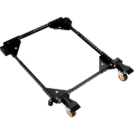 VEVOR Mobiler Ständer, trägt bis zu 650 lbs, flexibel erweiterbar von 12"x12" auf 36"x36", langlebige Universalbasis mit Rollen für Holzwerkstattausrüstung, Bandsägen und Maschinen (1/5)