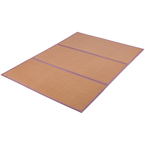 VEVOR japanische Tatami Matte faltbare Tatami-Matratze aus Rattan (2032 x 1397 mm), klappbare Bodenmatratze rutschfeste Schlafmatte zum Schlafen Meditieren Yoga Entspannung, leicht zu reinigen (1/5)