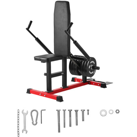VEVOR Dip-Maschine im Sitzen Trizeps Bizeps Pressemaschine (204 kg belastbar) mit Kabelstange, verstellbarem Sitz & Rückenlehne, Trainingsgerät für Brusttraining Oberkörper-Push-Fitness-Workout (1/5)