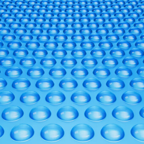 VEVOR Solar Poolabdeckung, rechteckige Wärmeplane für Pools, 12 x 6 m, Solarfolie für oberirdische Schwimmbecken, 12 mil Solarabdeckungen, Abdeckung Schwimmbad, Blau