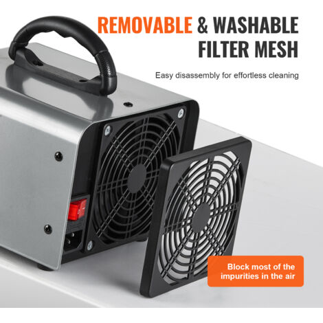 VEVOR Purificatore d'Aria HVAC per Casa, Luce UV UVC per Aria