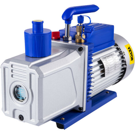 VEVOR 10CFM 2 Stages 1HP Pompa per Vuoto Refrigerante Strumenti di Refrigerazione Aria