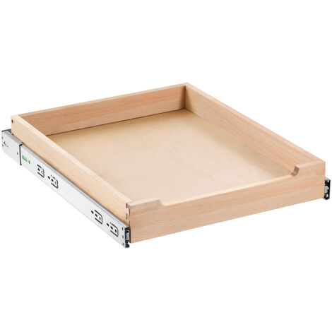 VEVOR Organizzatore Estensibile per Armadio, 432 x 533 mm Cassetto per Armadio, Ripiano Estraibile con Meccanismo di Chiusura Ammortizzata, Montaggio sul Fondo e Laterale, per Cucina, Dispensa, Bagno (1/5)