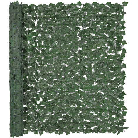 VEVOR Siepe Artificiale 150x249 cm Recinzione Privacy Edera Artificiale Recinzione Privacy Rete Giunto Rinforzato Decorativo Foglie Finte per Giardino, Cortile, Balcone, Terrazza (1/5)