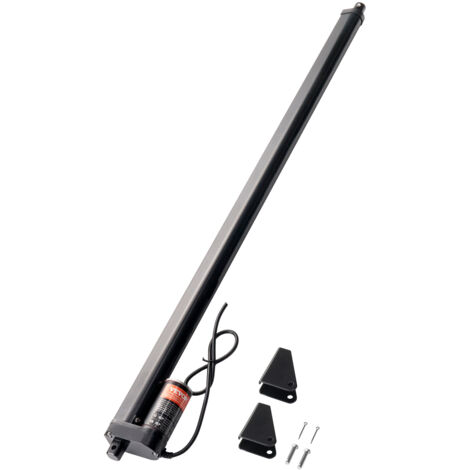VEVOR Attuatore lineare 12V, Attuatore lineare ad alta velocita da 0,55"/s da 20 pollici, Attuatore di movimento lineare da 220 libbre/1000N con staffa di montaggio e protezione IP54 (1/5)