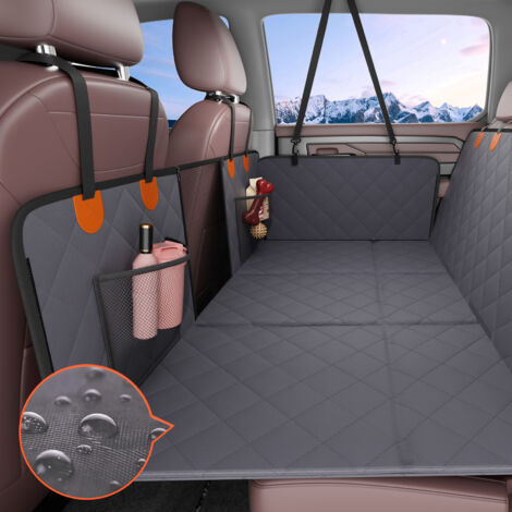 VEVOR Back Seat Extender, Dog Car Seat Cover for Back Seat Bed with Mesh Window and Storage Pocket, Supports 400lbs Dog Hammock for Car Dog Car Bed 57.4"x30.3" for Truck (1/5)