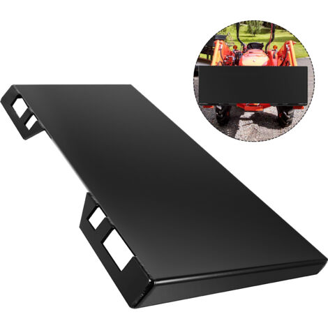 VEVOR Skid Steer Mounting Plate Bobcat Attachment Plate 1/4" Quick Attach Plate (1/5)