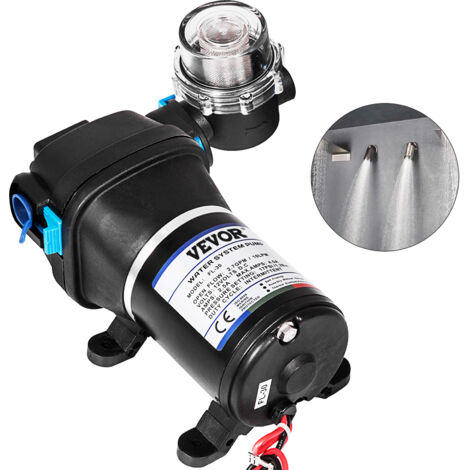 12V 17PSI Misting Pump FL-30 High Pressure Booster Sprayer Water Diaphragm Pump Self-Priming 10L/min
