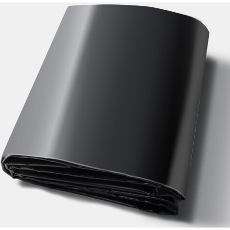 VEVOR Pond Liner, 30 x 35 ft 45 Mil Thickness, Pliable EPDM Material Pond Skins, Easy Cutting Underlayment for Fish or Koi Ponds, Water Features, Waterfall Base, Fountains, Water Gardens, Black (1/5)