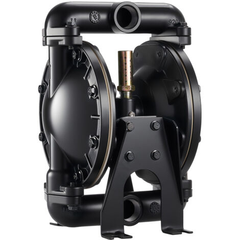 VEVOR Air Operated Double Diaphragm Pump, 35 GPM, 1 inch Inlet & Outlet ...