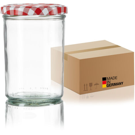 BigDean 108x Sturzgläser 435ml - Einmachgläser Einweckgläser