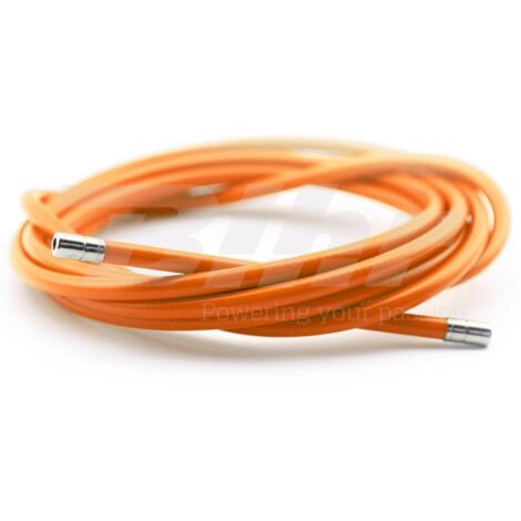 Kabel oder Hülle alhonga für Auto 35400 / orange Ø5mm x 2m neu (1/2)