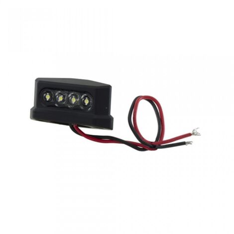 Kennzeichenbeleuchtung 4 led 12v homologiert rms für Motorrad