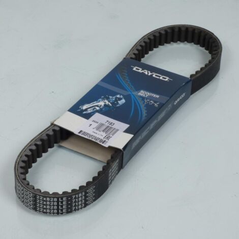dayco-antriebsriemen für piaggio-roller 125 hexagon 1994 bis 1997 (1/2)
